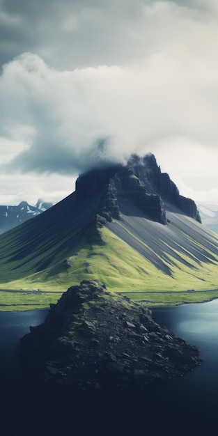 魅力的なヨーロッパの風景 アイスランドを旅する