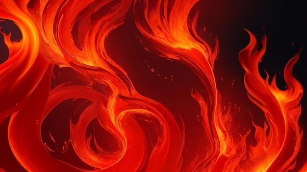 Captivating Fire Background