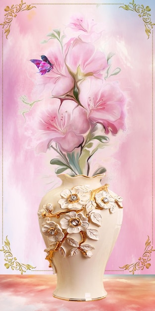 Captivating floral illustration a perfect decoration with a beautiful bouquet of flowers the desig