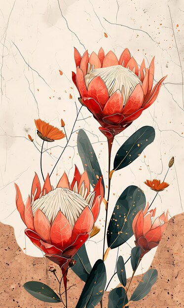 Captivating Flower Collages and Artistic Designs Explore the Beauty of Nature with Paper Art