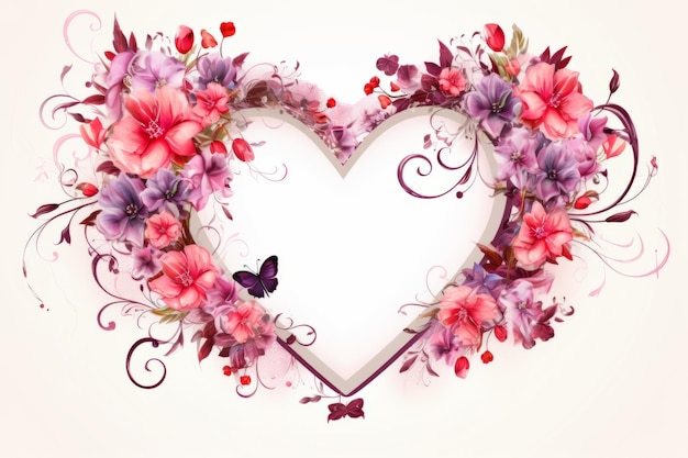 Captivating Heart Frame Clipart Beautify Your Designs with LoveFilled Artistry