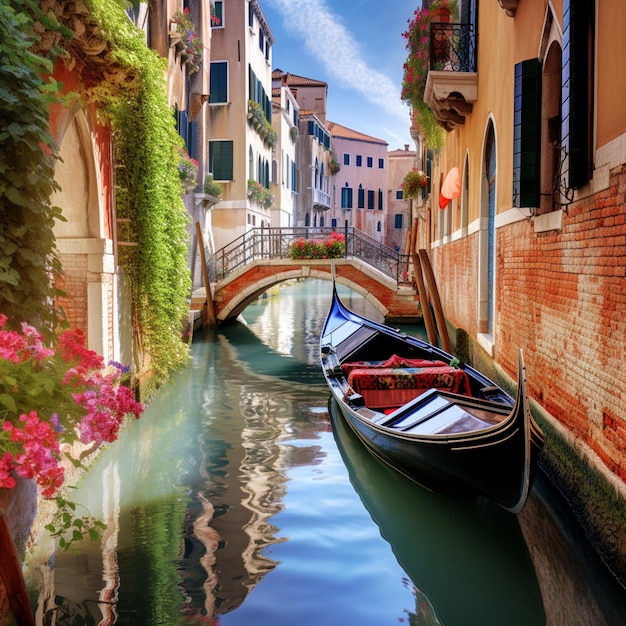 Увлекательное изображение, демонстрирующее очаровательную красоту Венеции