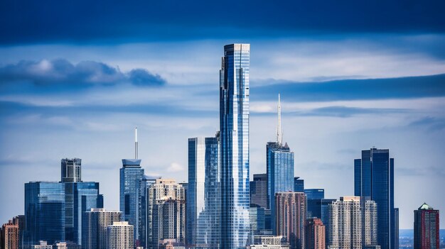 A captivating image of a sleek skyscraper symbolizing the pinnacle of success and luxury in the business world