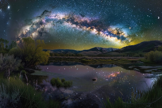 Captivating images of celestial wonders in the night sky