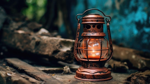 A captivating lantern background