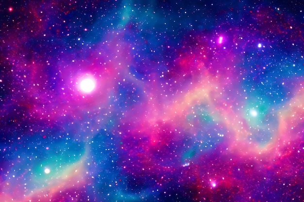 Captivating Pastel Galaxy Background A Beautiful Celestial Canvas