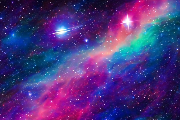 Captivating Pastel Galaxy Background A Beautiful Celestial Canvas