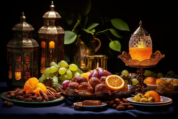 Photo captivating ramadan centerpiece ideas