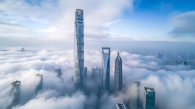 Captivating Skyscraper Cityscape