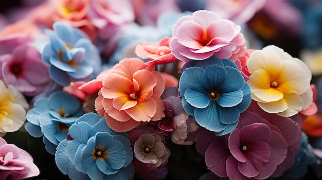 Captivating Tapestry of Primroses