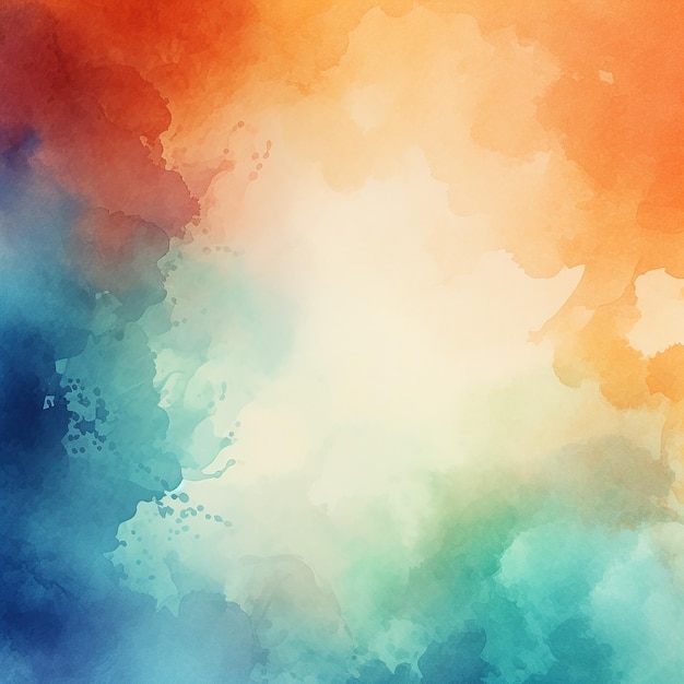 Captivating Vector Watercolor Art Background on Old Paper