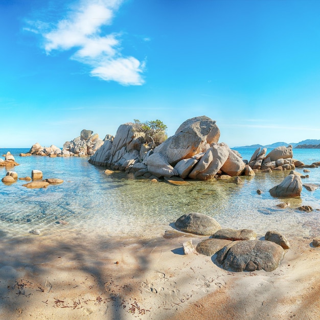 Captivating view of Palombaggia and Tamaricciu beaches