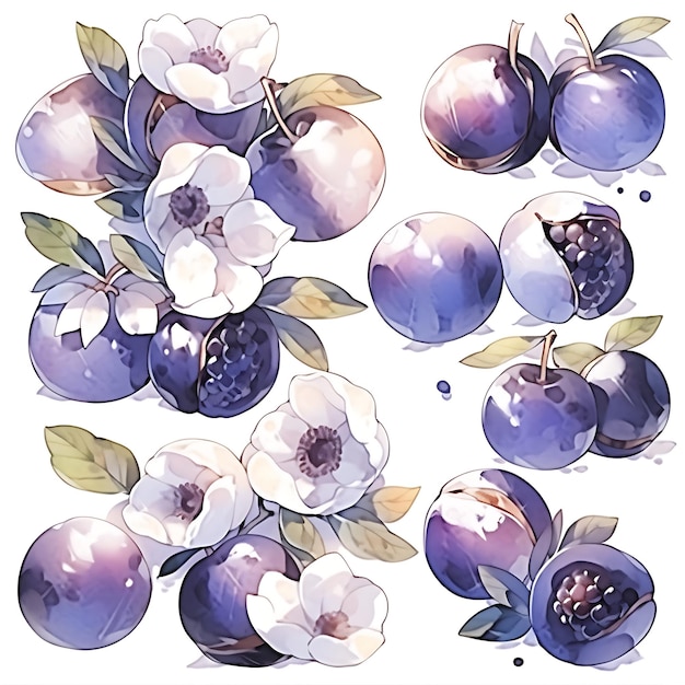 Captivating Watercolor Fruit Drawings for a Playful and Colorful Experience