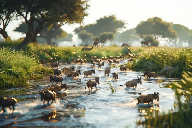 Foto migrazioni affascinanti della fauna selvatica