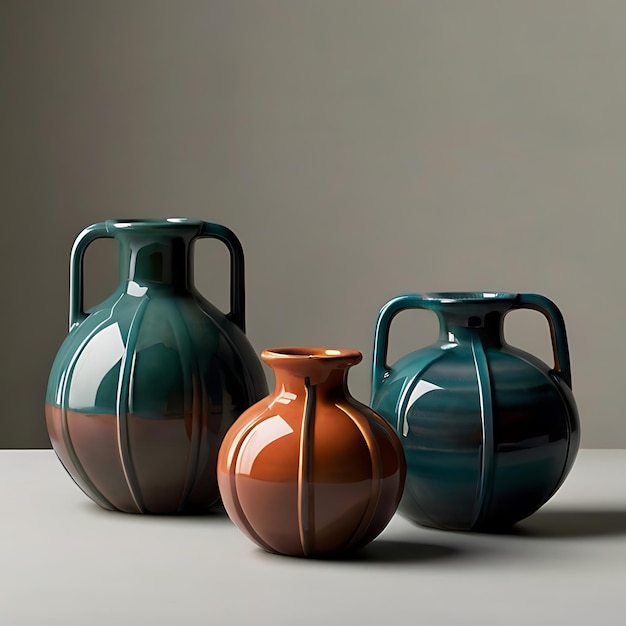 Capture the Diversity of Vases in Different Shapes gnearated by AI