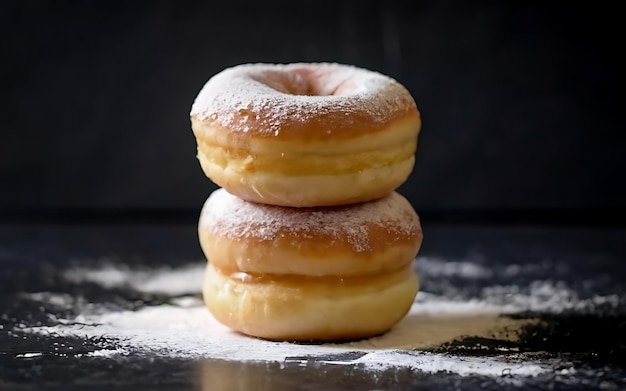 Capture the essence of Donuts in a mouthwatering food photography shot