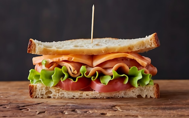 Capture the essence of gatsby sandwich in a mouthwatering food photography shot