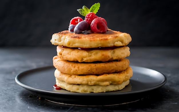 Capture the essence of Johnny Cakes in a mouthwatering food photography shot