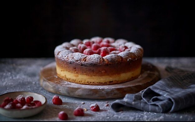 Capture the essence of Linzer Torte in a mouthwatering food photography shot