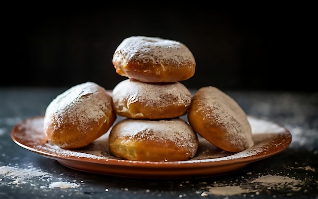 군침이 도는 음식 사진 촬영으로 Paczki의 본질을 포착하세요