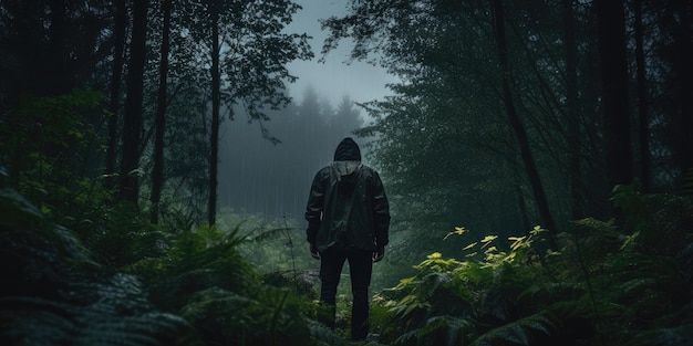 Capturing the Beauty of Nature in a Forest Excitement and Wonder Moody and Dark Cinematic