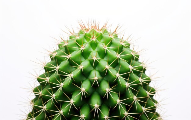 투명 한 배경 에 고립 된 prickly cactus 의 아름다움을 포착 하는 것