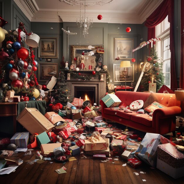 Premium Photo  Capturing Christmas Joy Diverse People Celebrating the Festive Season