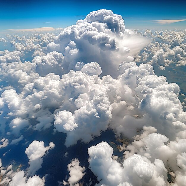 Foto catturare una nuvola nel cielo