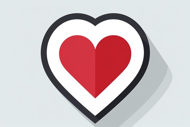 Capturing the Essence of Love in Adorable Valentines Day Heart Imagery Ai generated