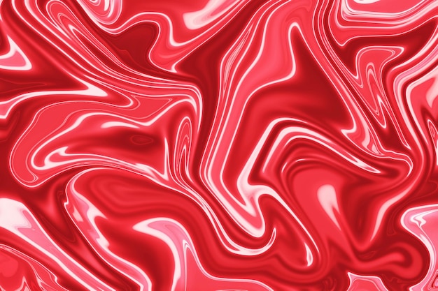 capturing essence through the art of red liquid marble swirl texture abstract background or wallpaper stock photo