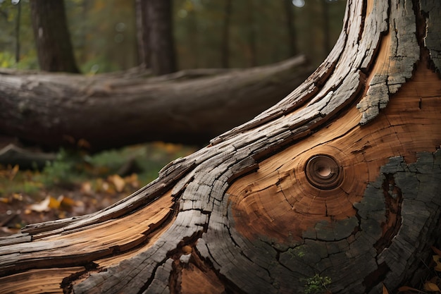 Foto catturare l'essenza della corteccia degli alberi