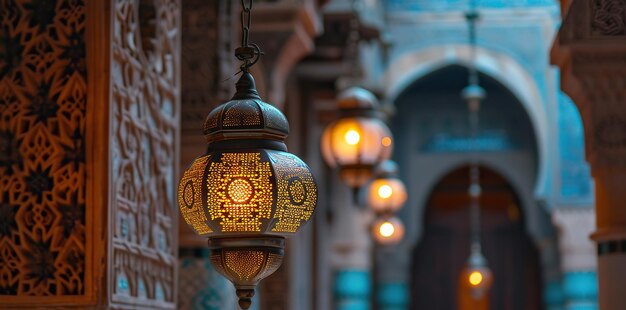 Capturing the intricate beauty of Morocco39s lamp architecture in a mesmerizing display of craftsmanship