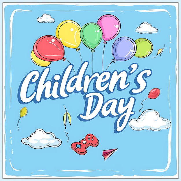 Мастерские векторные иллюстрации для празднования Дня детей