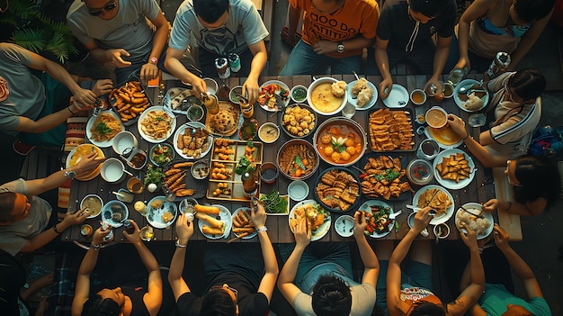 즐거운 순간을 포착하는 이웃 피크닉 가족 사진과 이웃 모험 컨셉 아이디어