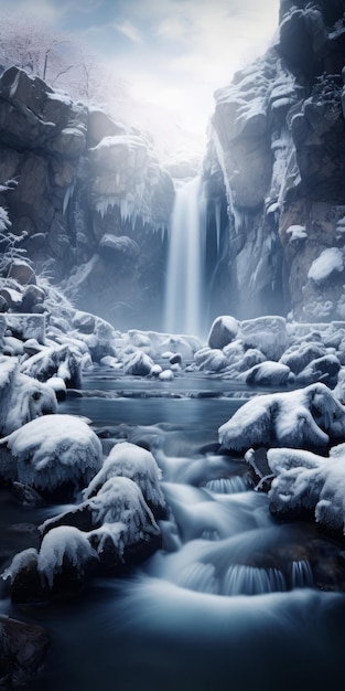 Capturing The Mystical Beauty Of Frozen Waterfalls With Raytraceable Photography