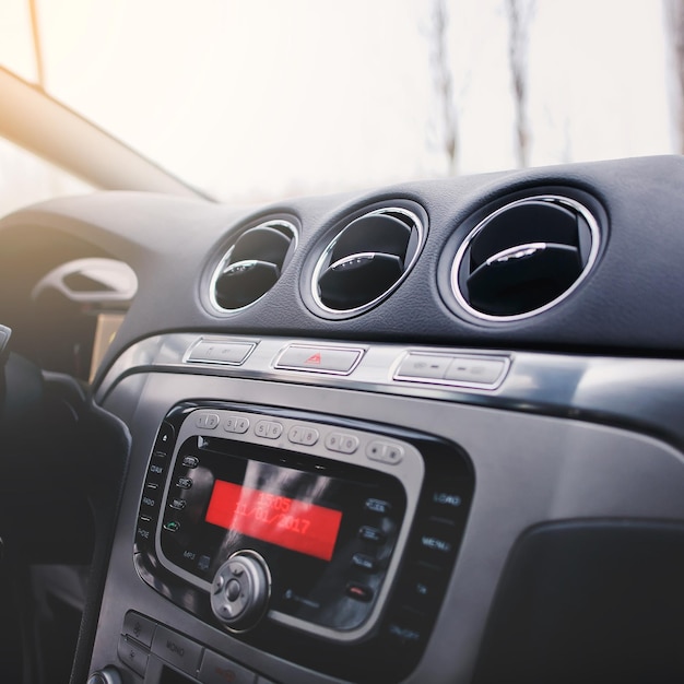 Foto condizionatore d'aria per auto interno del veicolo