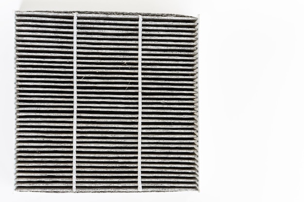 Car air filter Through use there are stains and dirt Bad smell inside the car Changing and cleaning