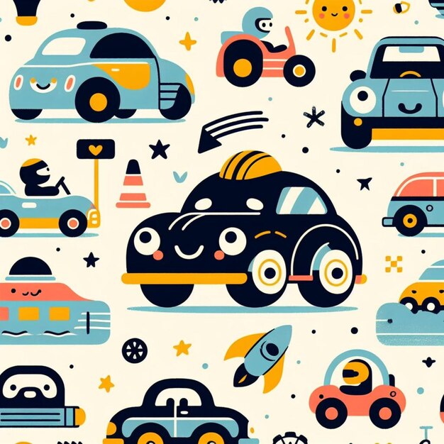 Photo car background desktop wallpaper cute vector