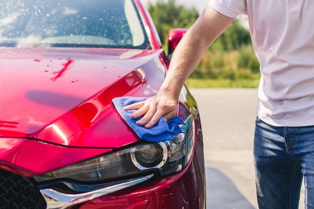 Car cleaning and polishing