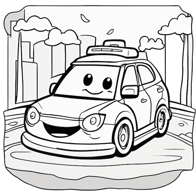 Car Coloring Pages