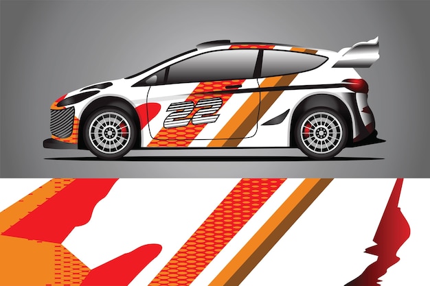 Car Decal Wrap  Design Vector