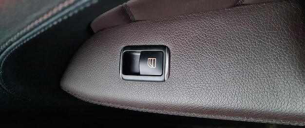 Car electric window switch in passenger car