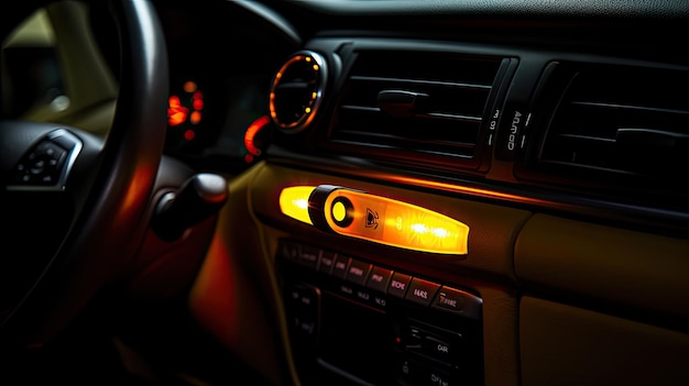 Car emergency lighting