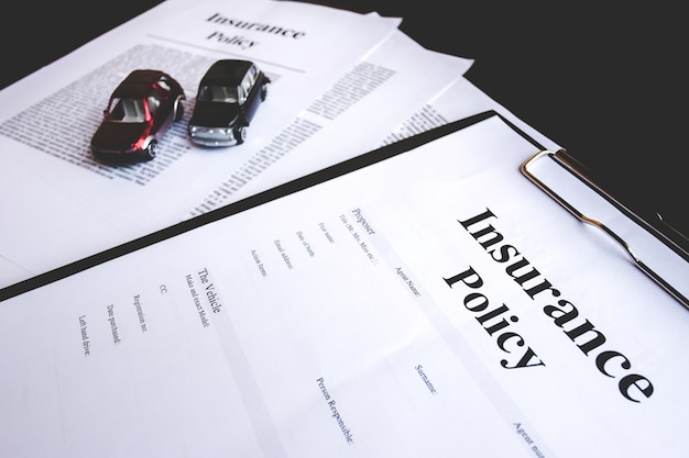 Car insurance with model and policy documents