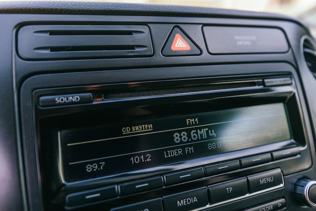 Photo car interior details