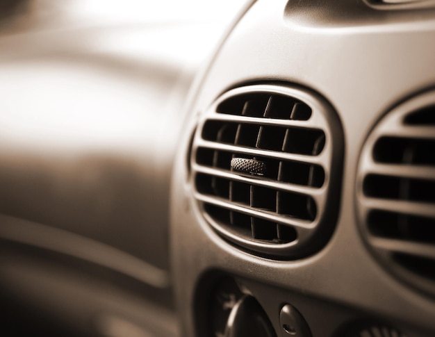 car interiorair conditioner very shallow DOF