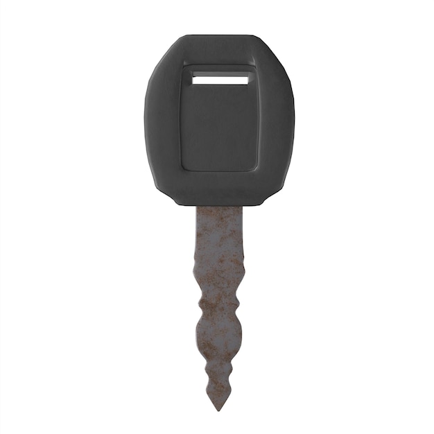 Car key 3d modelling