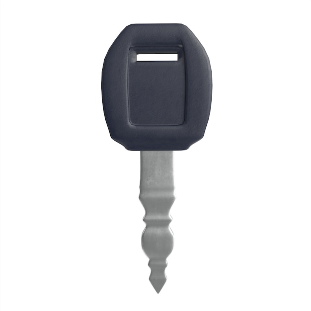 Car key 3d modelling