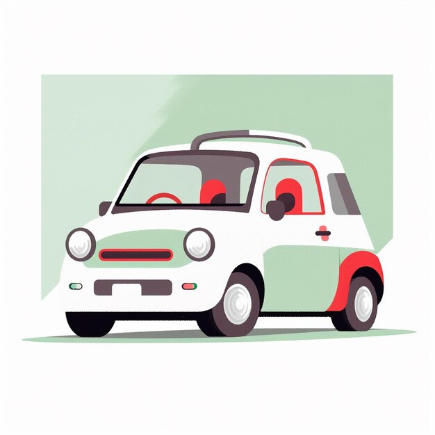 Photo car logo illustration