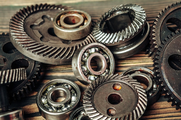 Car parts gears and bearings